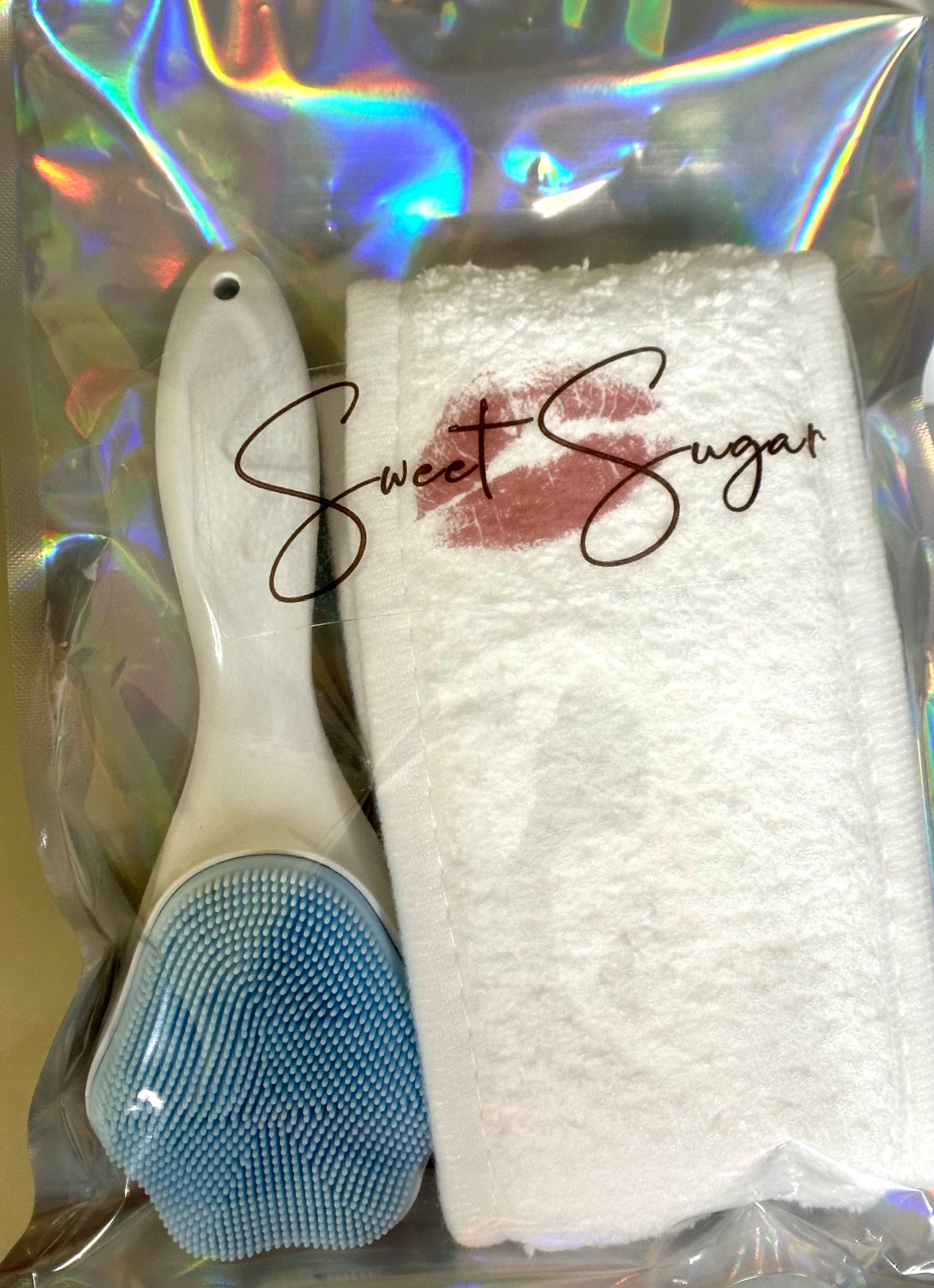 Facial Cleansing Brush and Spa Headband Package