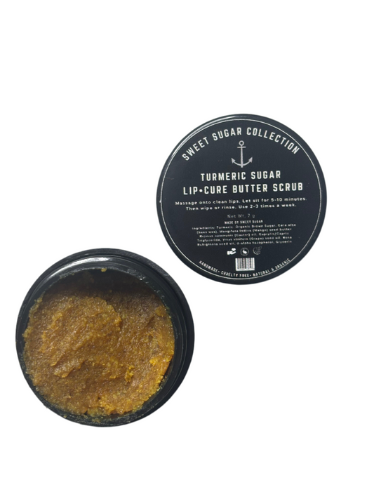 Turmeric Sugar Lip Butter Scrub